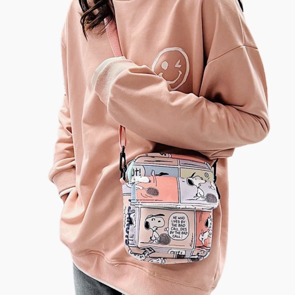 Peanuts | Bags | Peanuts Snoopy Comic Shoulder Bag | Poshmark